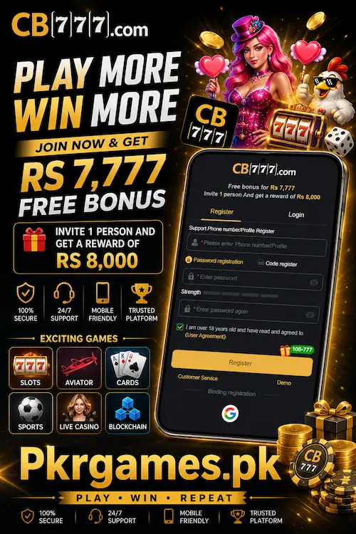 CB Game Login Page